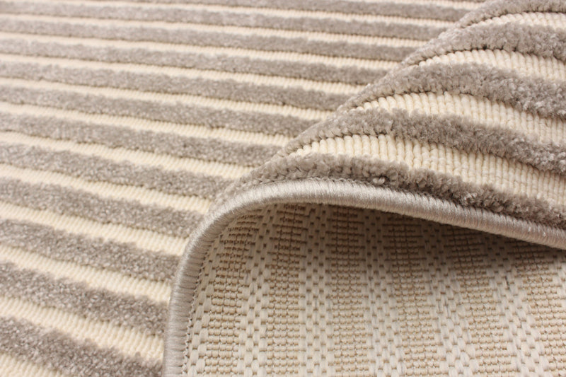Kiah Taupe 6'7\" x 9'6\" Area Rug
