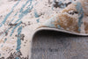 Tahi Blue, Grey, Taupe Rug 3'11" X 5'11" Area Rug