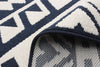 Gaia Blue 6'7" x 9'6" Area Rug