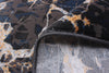 Black Marble Area Rug - 8'0" x 10'0"