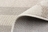 Roma Ivory Machine Washable Area Rug - 3'0" x 5'0"