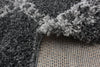 Helma Stark Dark Grey Shag 8'0" X 10'0" Area Rug