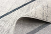 Damali Ivory/Blue Machine Washable Area Rug - 3'0" x 5'0"