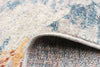 Vera Sun Ivory/Blue Area Rug - 2'7" x 8'4"