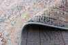 Leandra Taupe/blue Rug 3'11" X 5'11" Area Rug