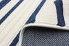 Talya Blue-Ivory 3'11" x 5'7" Area Rug