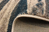 Arusha Ivory / Blue 6'7" x 9'6" Area Rug