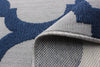  Sophie Grey-Navy Area Rug - 4'7" x 6'7"
