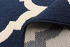 Sophie Ivory-Navy Area Rug - 3'11" x 5'7"