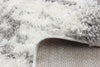Helma Urban Cream, Light Grey Shag 5'3" X 7'3" Area Rug