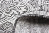 Neisha Traditional Grey Rug 6'7" X 9'6" Area Rug