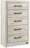 Abby Chest - {Rustic}, {Industrial} style Chest in White {Engineered Wood}