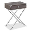 Alana Wood Accent Table - {Contemporary}, {Industrial}, {Modern}, {Retro} style End Table {Medium Density Fibreboard (MDF)}