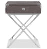 Alana Wood Accent Table - {Contemporary}, {Industrial}, {Modern}, {Retro} style End Table {Medium Density Fibreboard (MDF)}