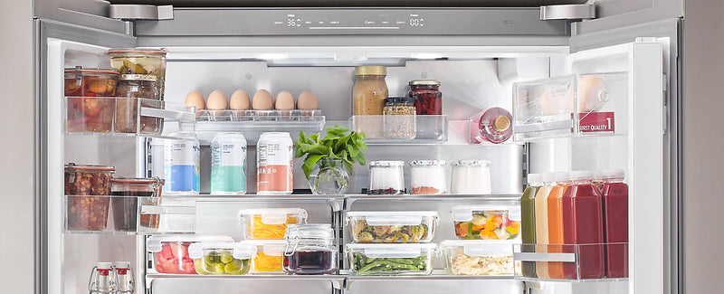 Bosch 800 Series 36\" 20.5 Cu. Ft. Smart French Door Refrigerator with Dual Compressor - Stainless Steel