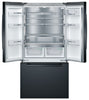 Bosch 21 Cu. Ft. 800 Series French-Door Refrigerator - B36CT80SNB - Refrigerator in Black Stainless Steel