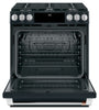Café 30" Slide-In Dual-Fuel Convection Range - CC2S900P3MD1 - Dual Fuel Range in Matte Black