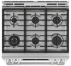 Café Slide-In Double-Oven Gas Range with Convection - CCGS750P2MS1 - Gas Range in Stainless Steel