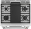 Café Slide-In Double-Oven Gas Range with Convection - CCGS750P2MS1 - Gas Range in Stainless Steel