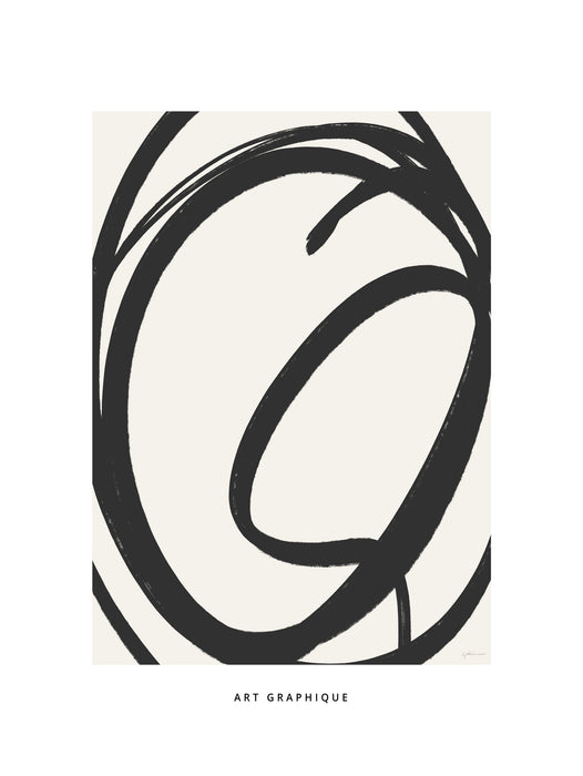 \"Circle I\" Giant Art 72x54 Wall Art