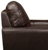 Curt Genuine Leather Sofa - Brown - {Modern}, {Retro} style Sofa in Brown {Solid Woods}