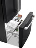 Café 18.6 Cu. Ft. French-Door Counter-Depth Refrigerator - CWE19SP3ND1 - Refrigerator in Black Matte