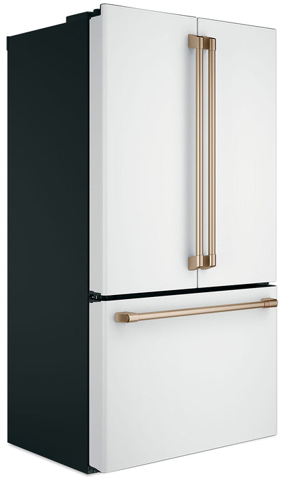 Cafe 36\" 23.1 Cu. Ft. French-Door Refrigerator - Matte White - CWE23SP4MW2