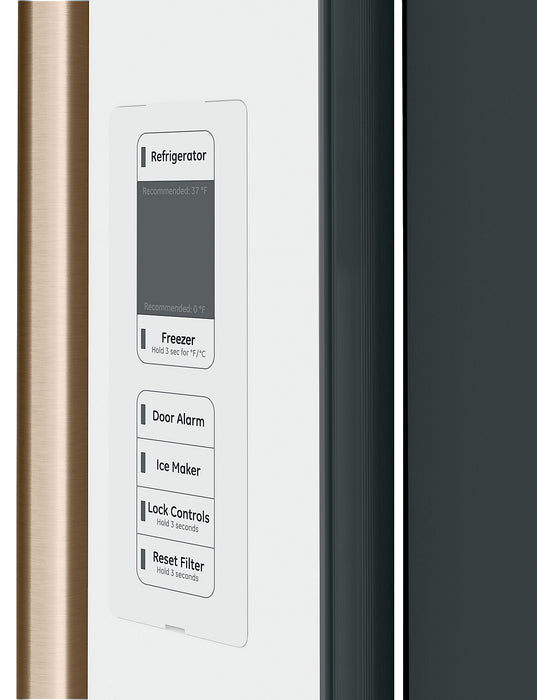 Cafe 36\" 23.1 Cu. Ft. French-Door Refrigerator - Matte White - CWE23SP4MW2