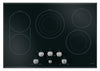 Café 5-Piece Electric Cooktop Stainless Steel Knobs - CXCE1HKPMSS - Accessory Kit in Brushed Stainless