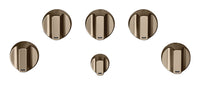 Café 5-Piece Gas Cooktop Brushed Bronze Knobs - CXCG1K0PMBZ