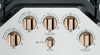 Café 5-Piece Gas Cooktop Brushed Copper Knobs - CXCG1K0PMCU - Accessory Kit in Brushed Copper