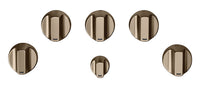 Café 5-Piece Gas Cooktop Brushed Copper Knobs - CXCG1K0PMCU