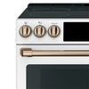 Café Electric Range Brushed Bronze Knobs and Handles Set - CXFCEHKPMBZ - Accessory Kit in Brushed Bronze