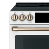 Café Induction Range Brushed Bronze Knobs and Handles Set - CXFCHHKPMBZ - Accessory Kit in Brushed Bronze