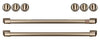 Café Induction Range Brushed Bronze Knobs and Handles Set - CXFCHHKPMBZ - Accessory Kit in Brushed Bronze