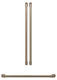 Café French-Door Refrigerator Brushed Bronze Handles - CXLB3H3PMBZ