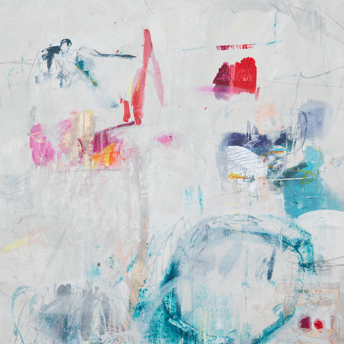 \"Lullaby Wishes\" Giant Art 72x72 Wall Art