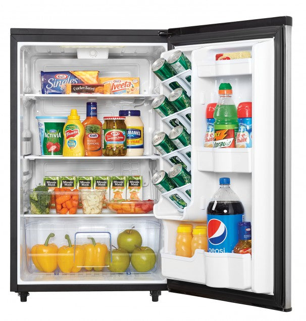 Danby 20.8\" 4.4 Cu. Ft. Single-Door Outdoor Mini Fridge - Stainless Steel - DAR044A6BSLDBO