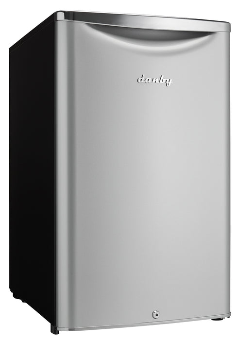 Danby 20.8\" 4.4 Cu. Ft. Single-Door Mini Fridge - Stainless Steel - DAR044A6DDB