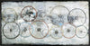 Bike Wheels - 30.5\" x 60.5\"