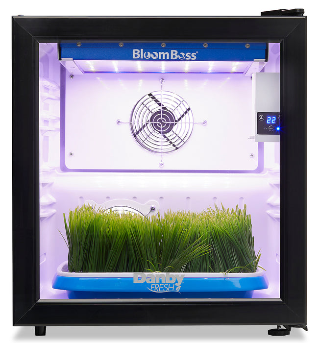 Danby 17.5\" 1.7 Cu. Ft. Single-Door Herb Grower - Black - DFG17A1B