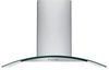 Frigidaire 30'' Glass Canopy Wall-Mount Hood - FHWC3060LS - Range Hood in Stainless Steel 
