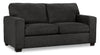 Fiona Chenille Sofa - Grey - {Contemporary} style Sofa in Grey {Alder}, {Oriented Strand Board (OSB)}, {Pine}
