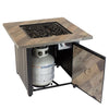 Endless Summer 30" Harper Square Gas Fire Table