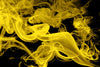 "Yellow Smoke" Giant Art 84x54 Wall Art