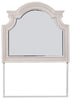 Grace Mirror – Antique White - {Country} style Mirror in Antique White {Poplar}