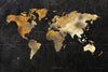 "Dramatic World Map" Giant Art 72x48 Wall Art