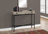 Harper Reclaimed Wood-Look Sofa Table - Taupe