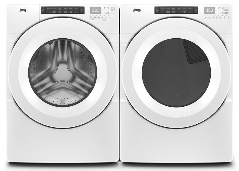 Inglis 5.0 Cu. Ft. Front-Load High-Efficiency Washer - White - Stackable - IFW5900HW