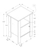 Black, Grey Top Side Table Nightstand